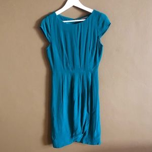 ✨HP✨ Tinley Road Teal Crepe Dress